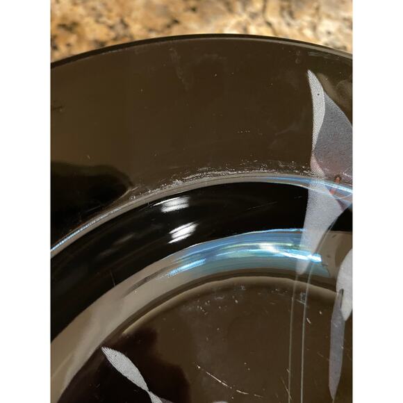 Mikasa Opus Black, Galleria, rimmed soup cereal bowls, 1985-2002 Set of 3 - Picture 5 of 10